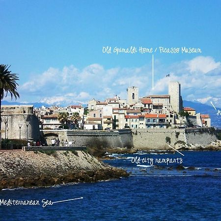 2 Bedroom Modern Apartment In Antibes With Sea View Exteriér fotografie